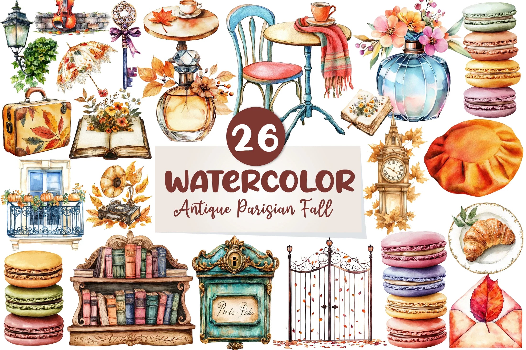 Art Nouveau Junk Journal Pages