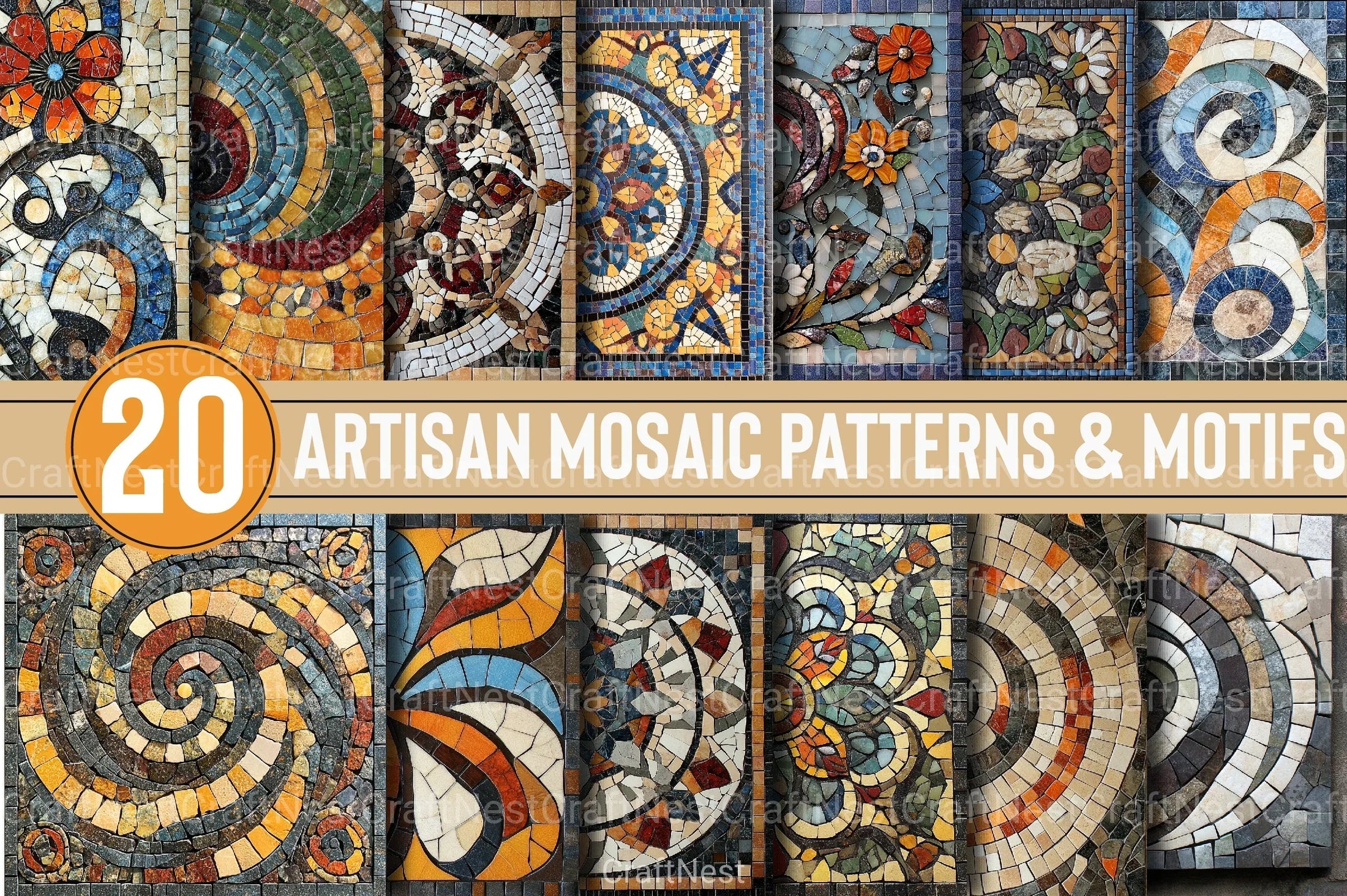 Art Nouveau Junk Journal Pages