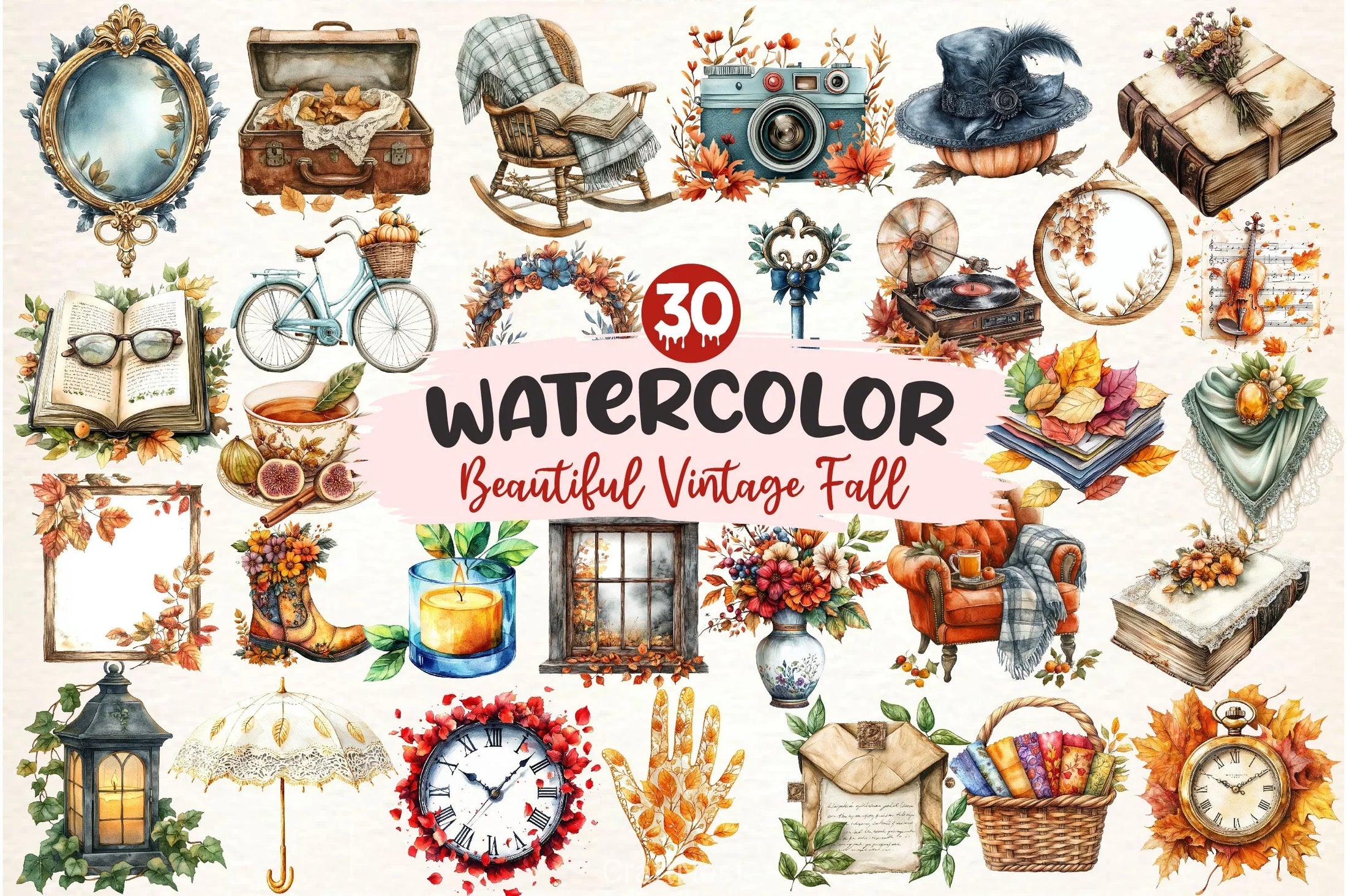 Art Nouveau Junk Journal Pages