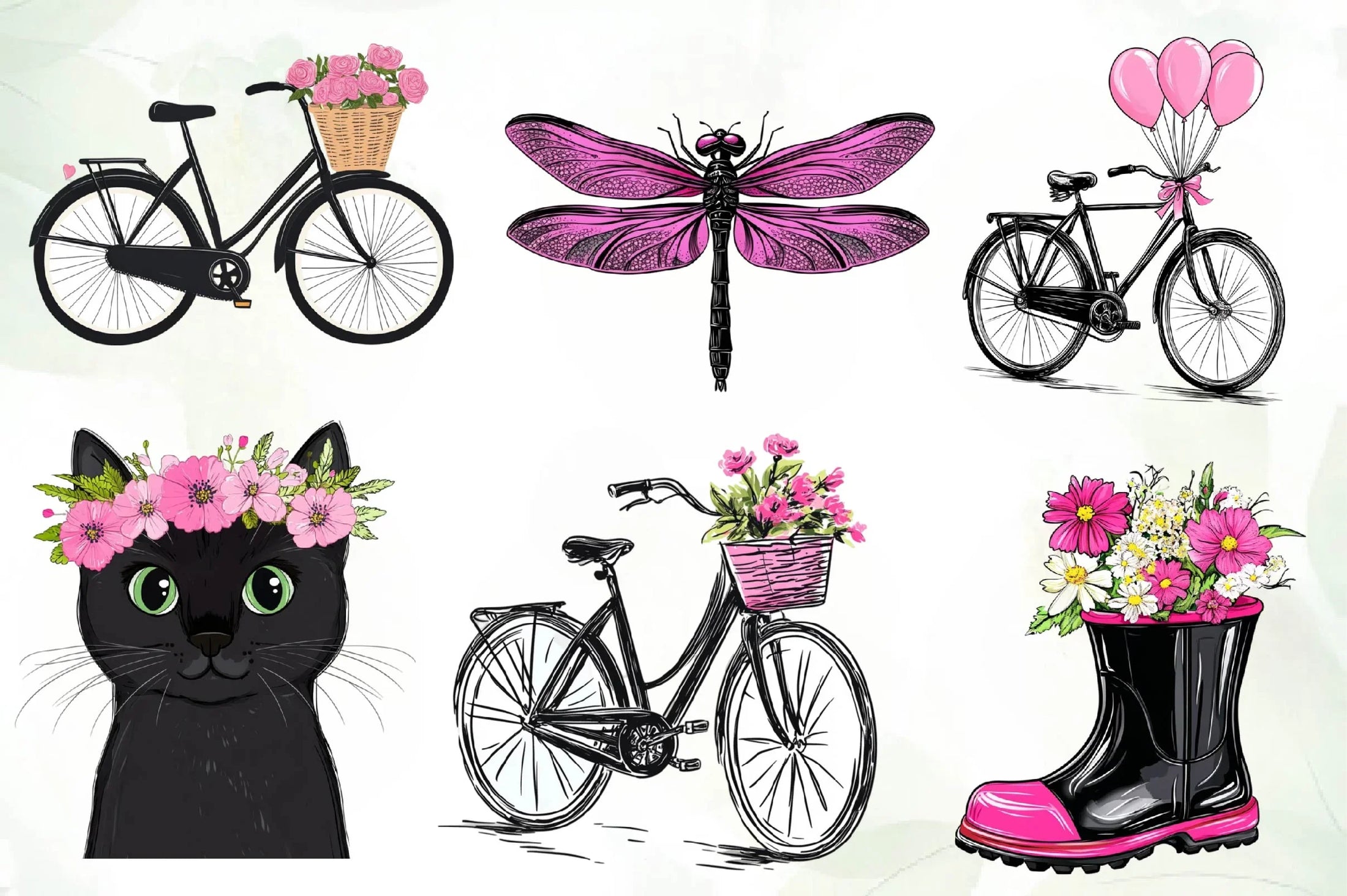 Art Nouveau Junk Journal Pages