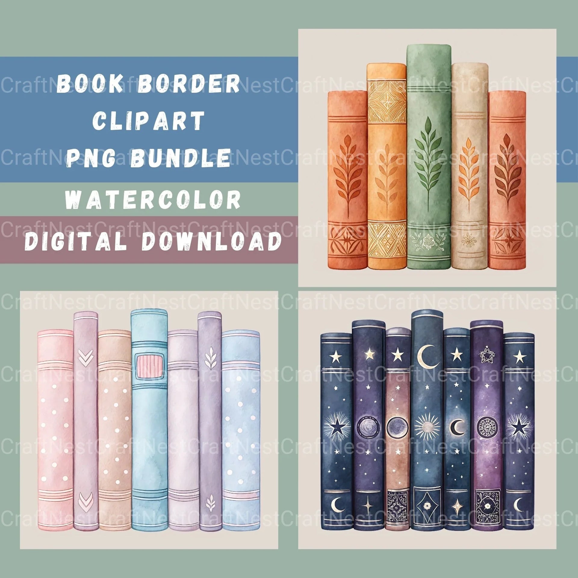 Art Nouveau Junk Journal Pages