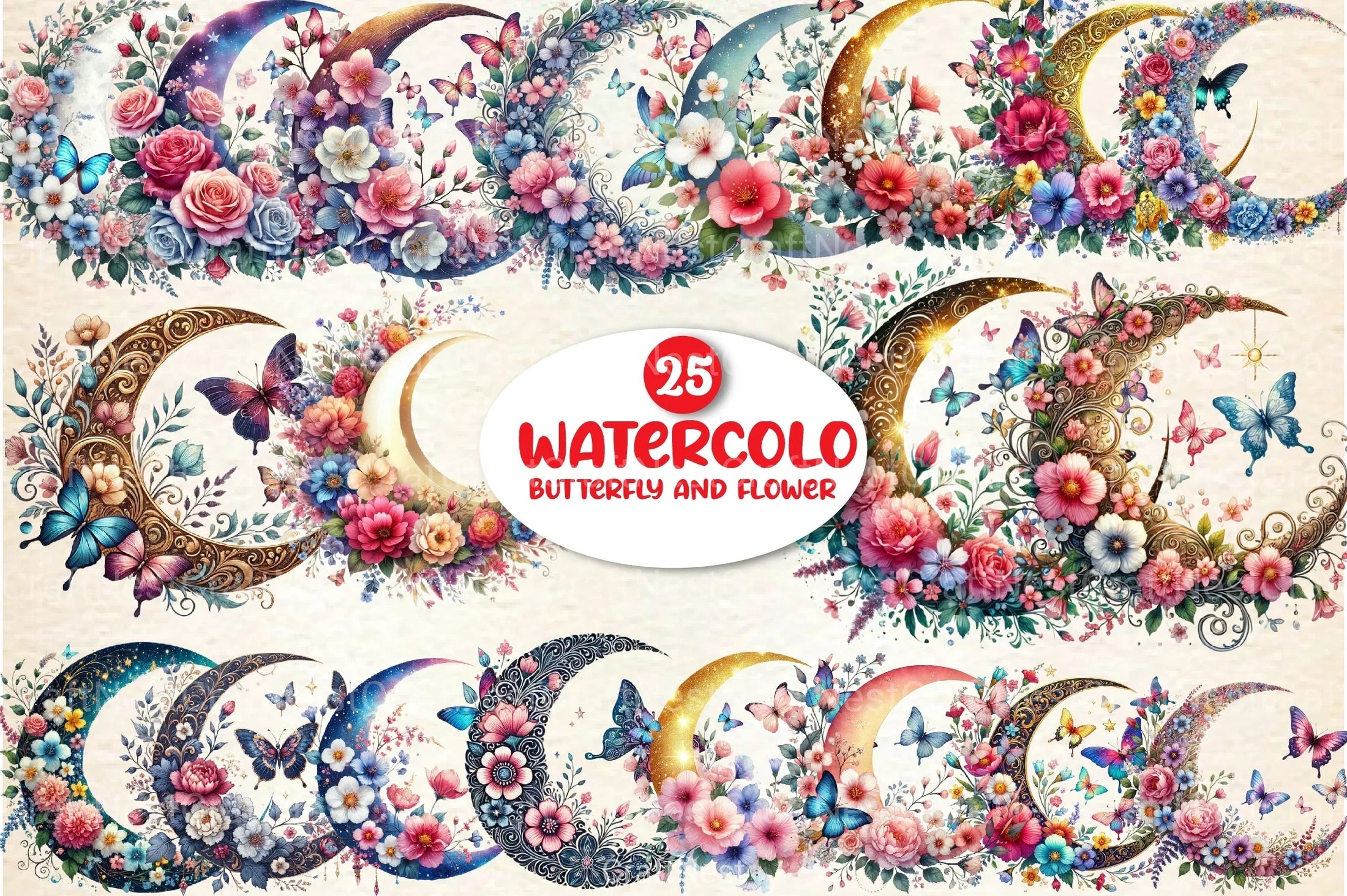 Art Nouveau Junk Journal Pages