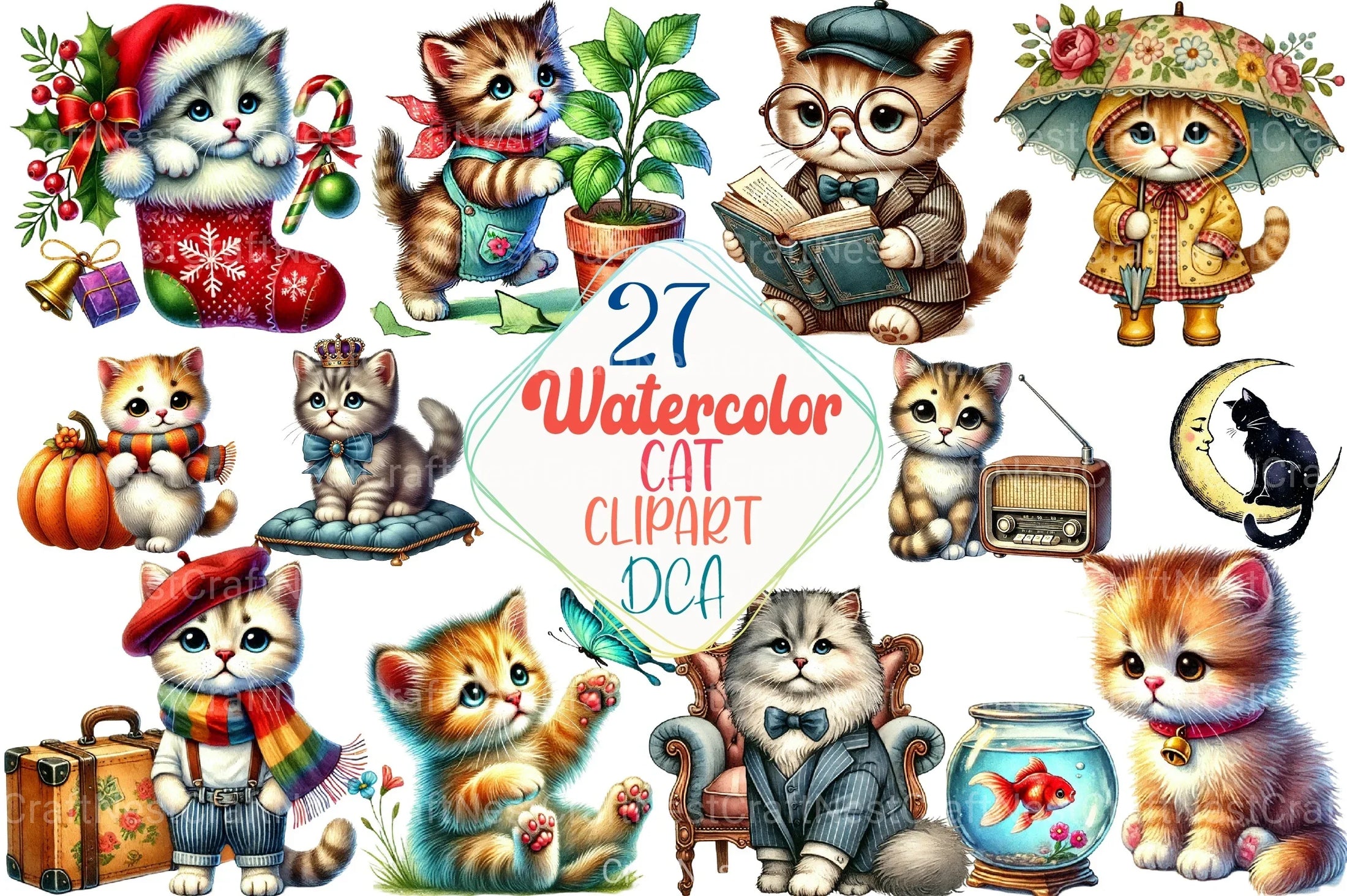 Art Nouveau Junk Journal Pages