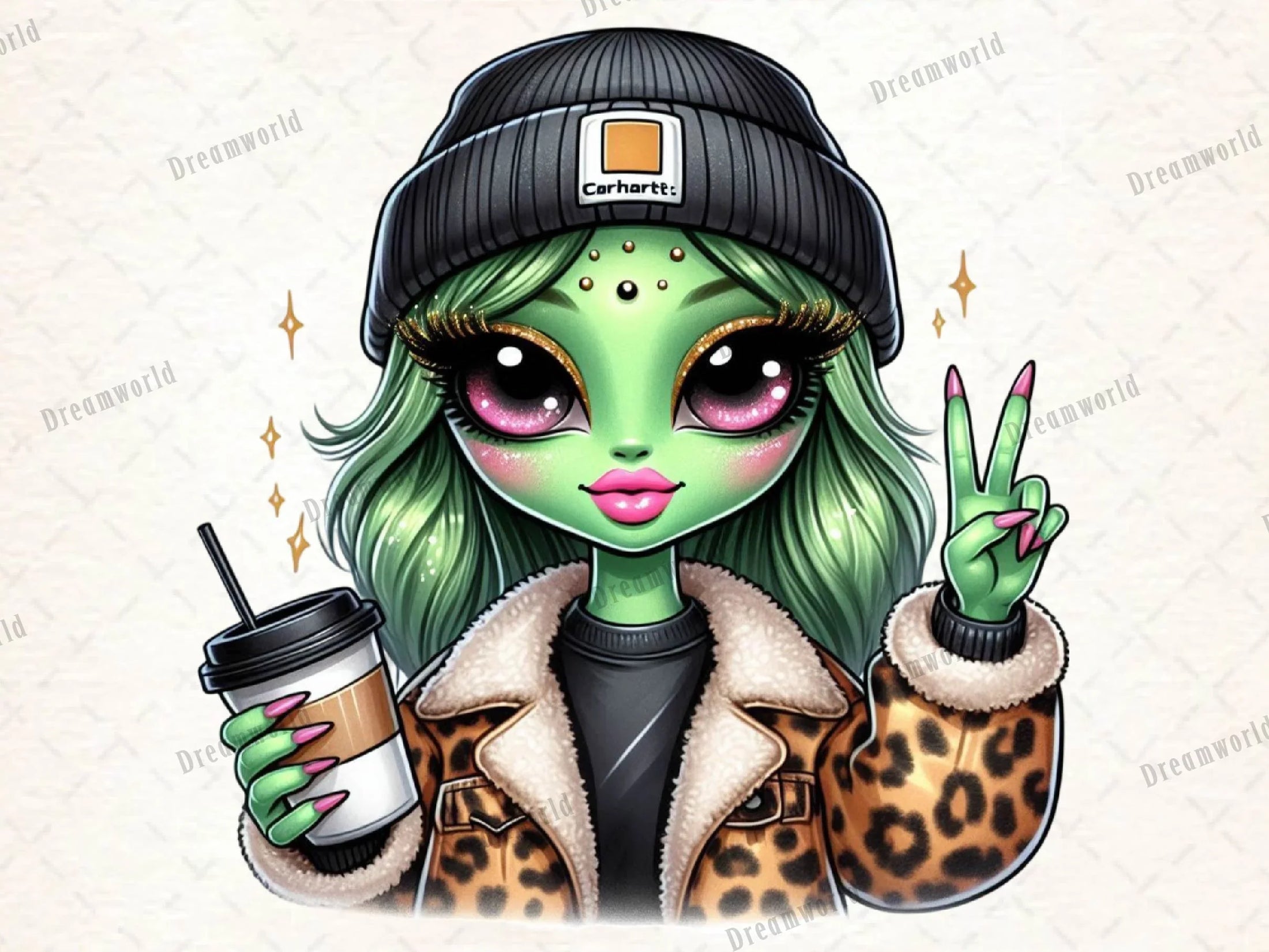 Art Nouveau Junk Journal Pages