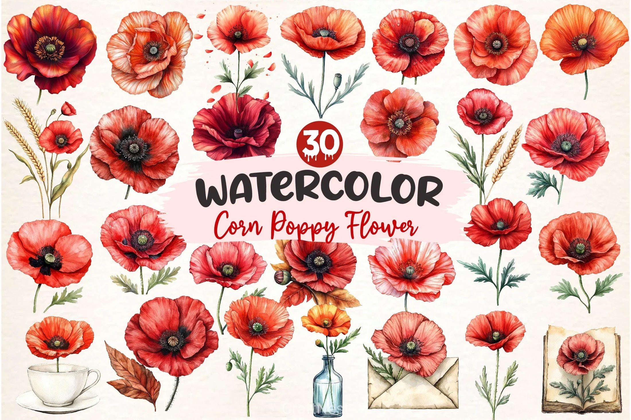 Art Nouveau Junk Journal Pages