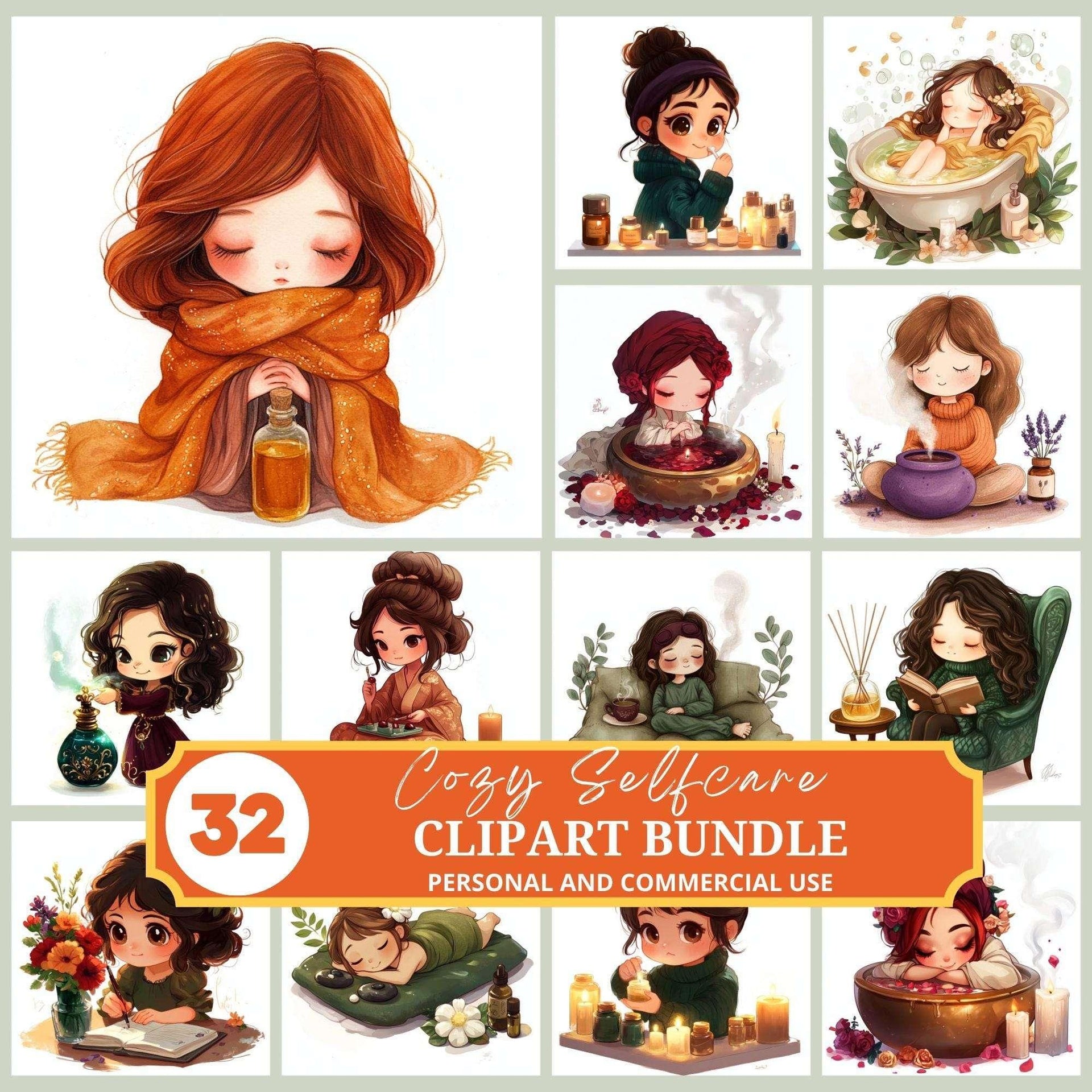 Art Nouveau Junk Journal Pages