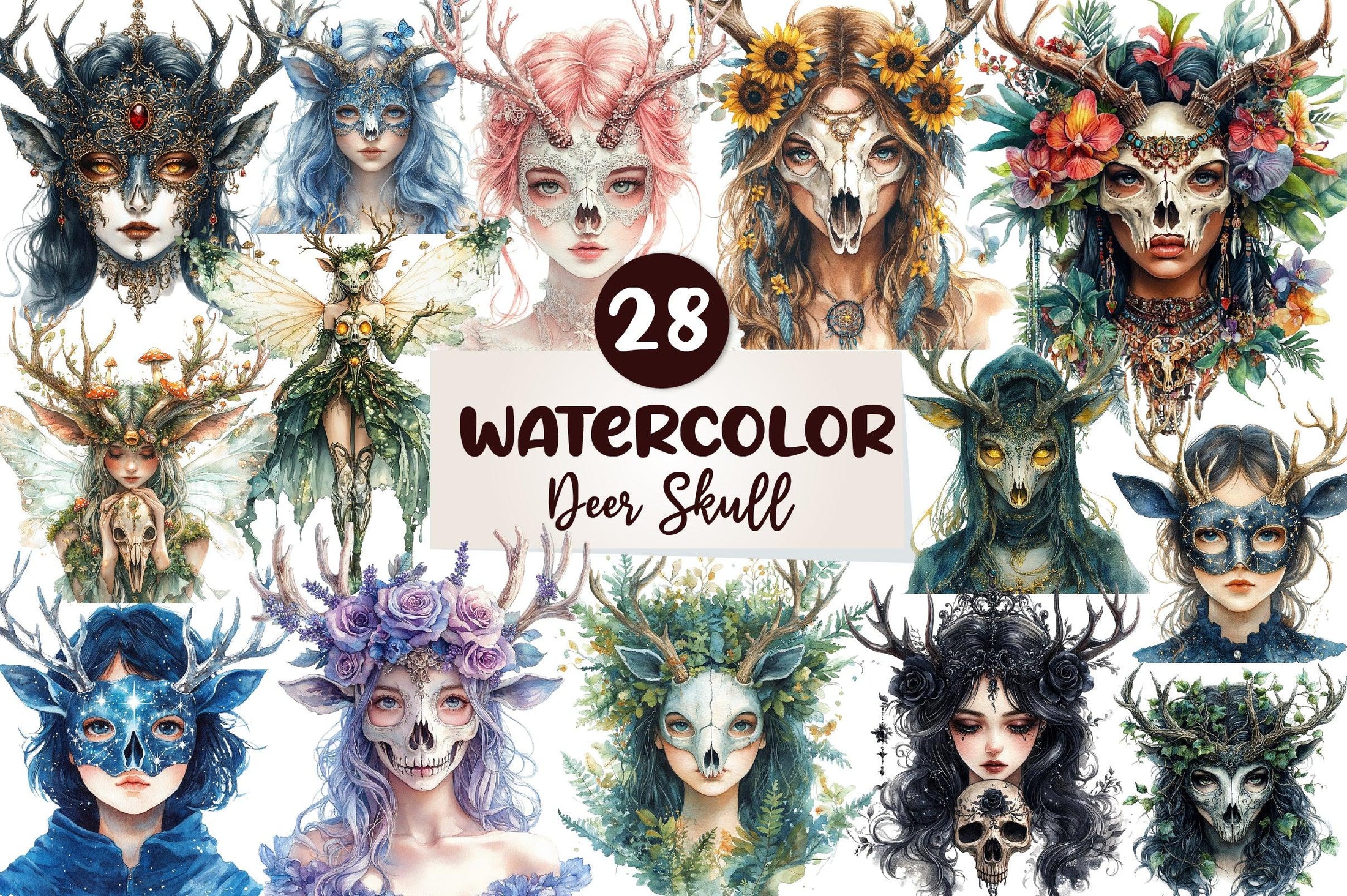 Art Nouveau Junk Journal Pages