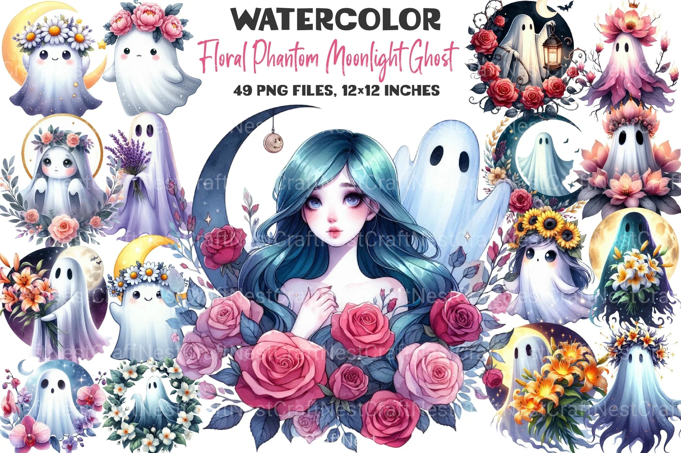 Art Nouveau Junk Journal Pages