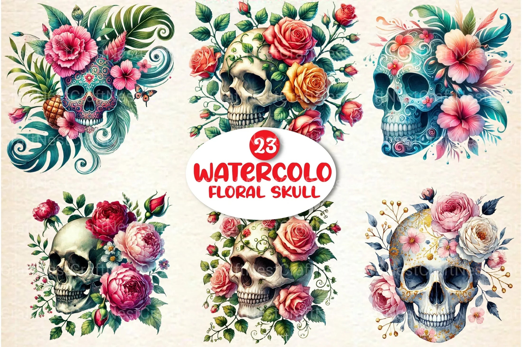 Art Nouveau Junk Journal Pages