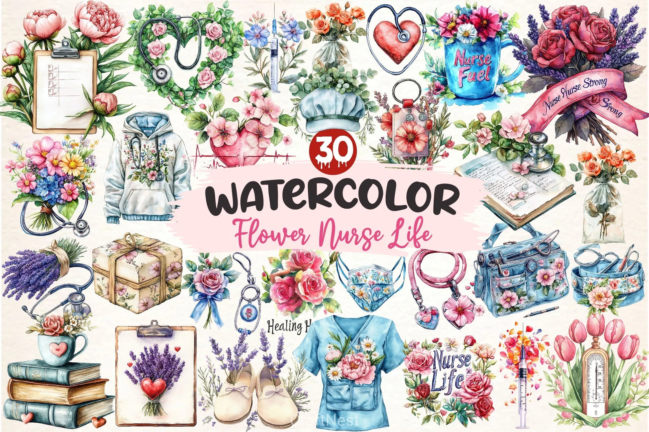 Art Nouveau Junk Journal Pages