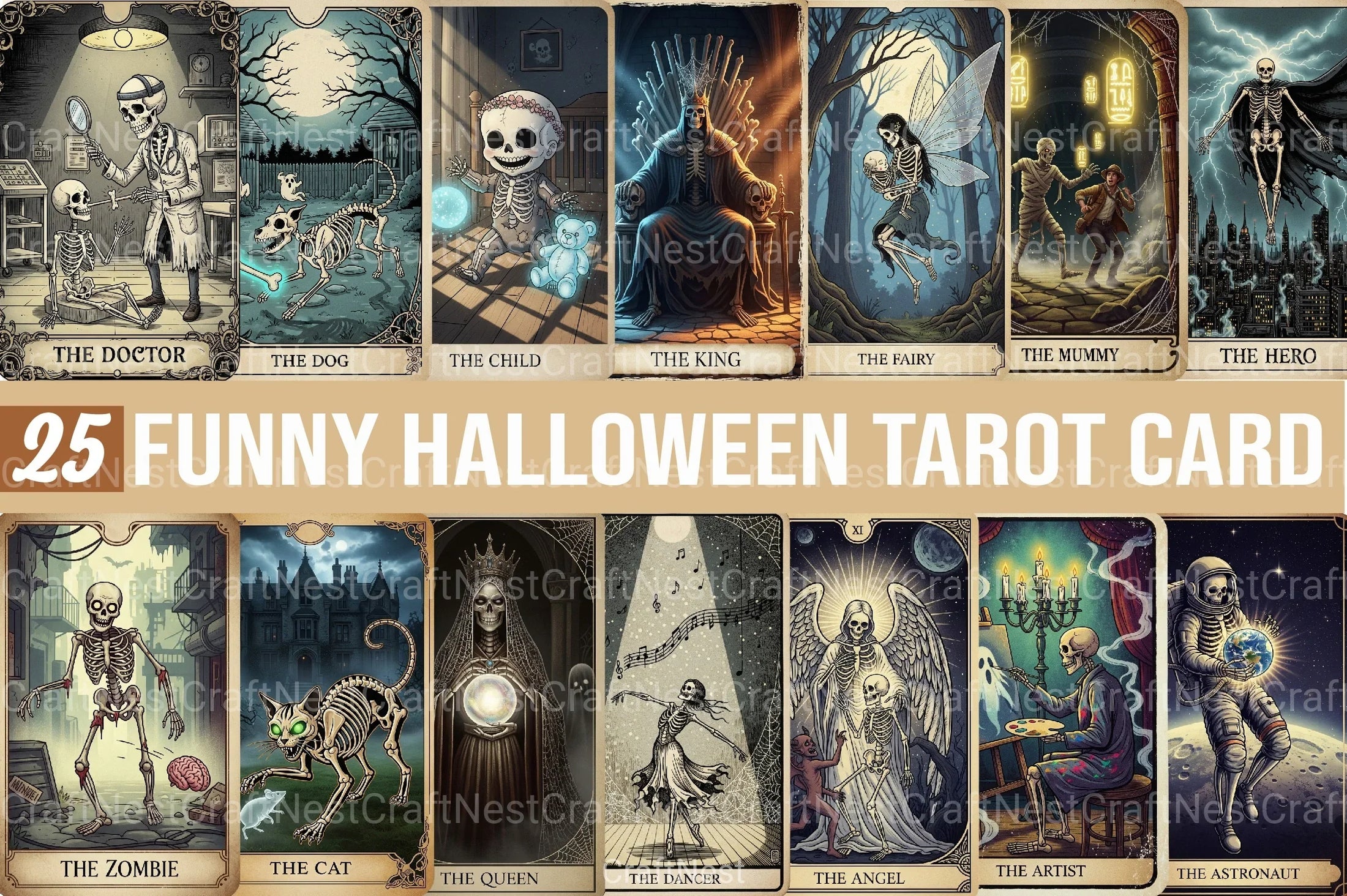 Art Nouveau Junk Journal Pages