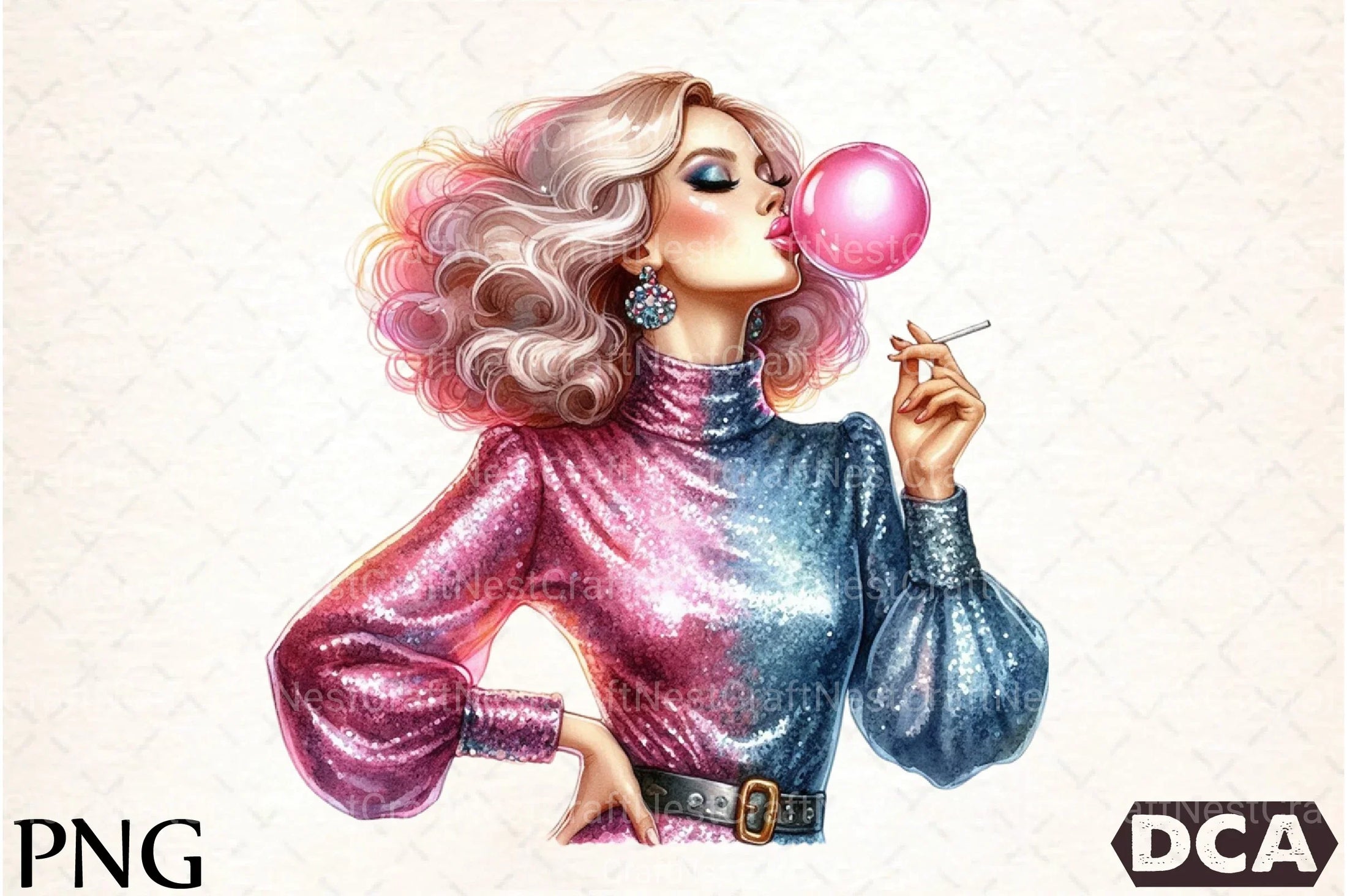 Art Nouveau Junk Journal Pages