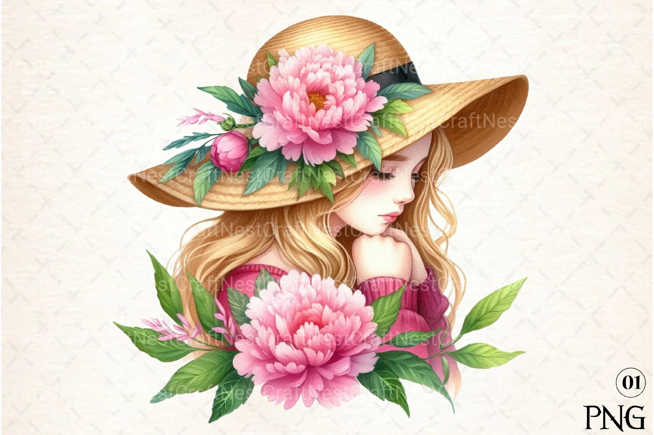 Art Nouveau Junk Journal Pages