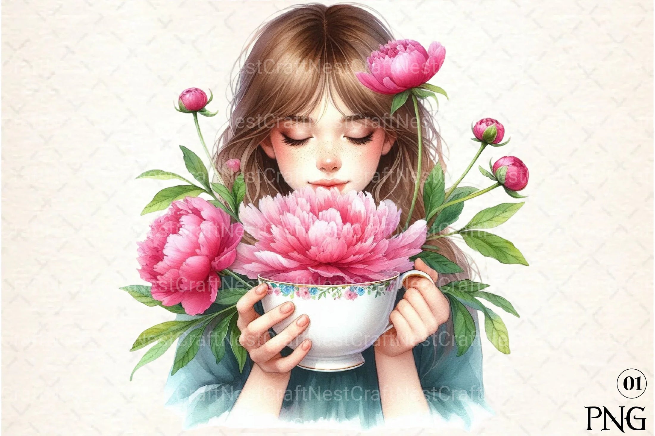 Art Nouveau Junk Journal Pages