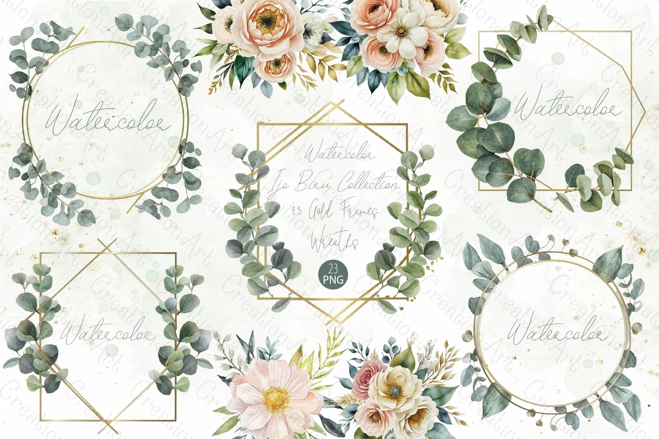 Art Nouveau Junk Journal Pages