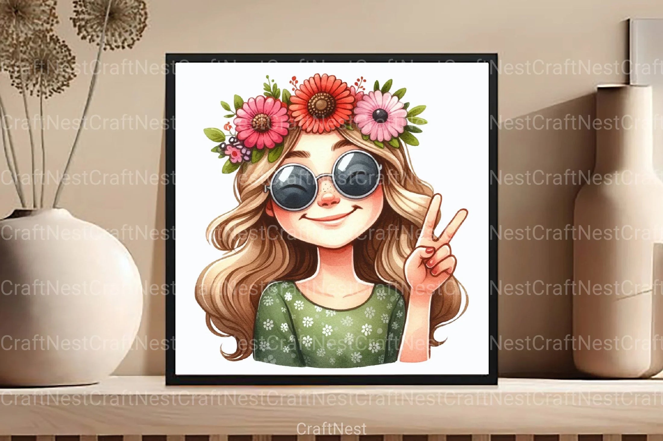 Art Nouveau Junk Journal Pages