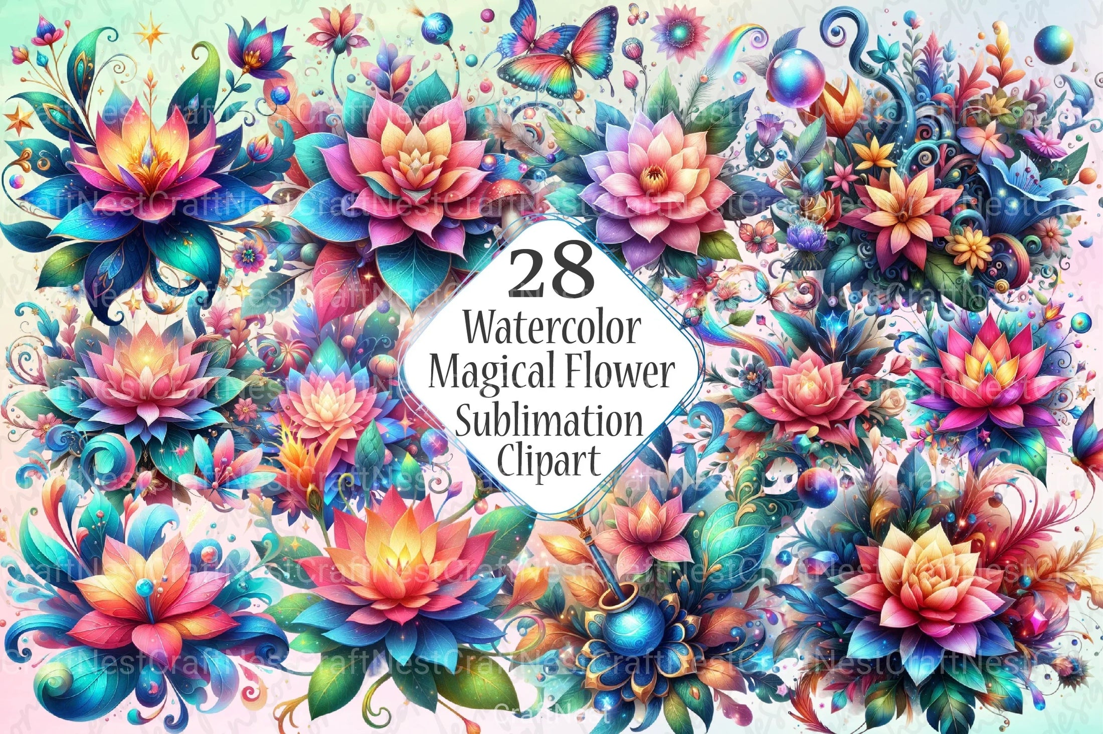 Art Nouveau Junk Journal Pages