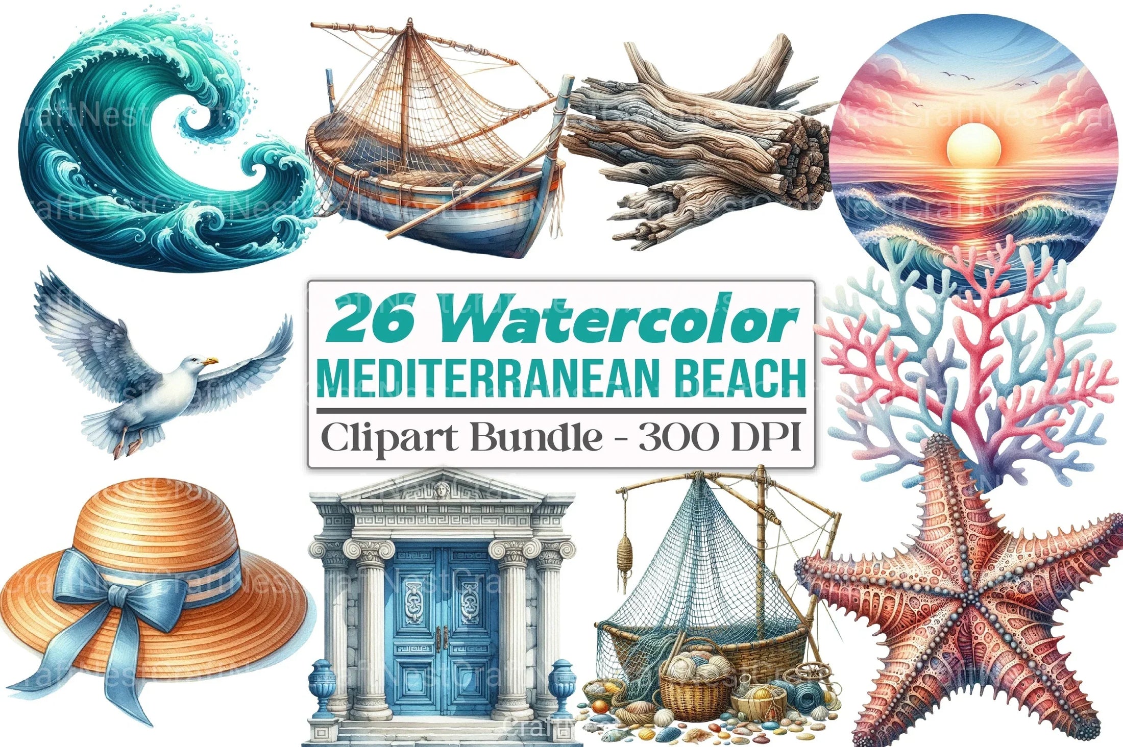 Art Nouveau Junk Journal Pages