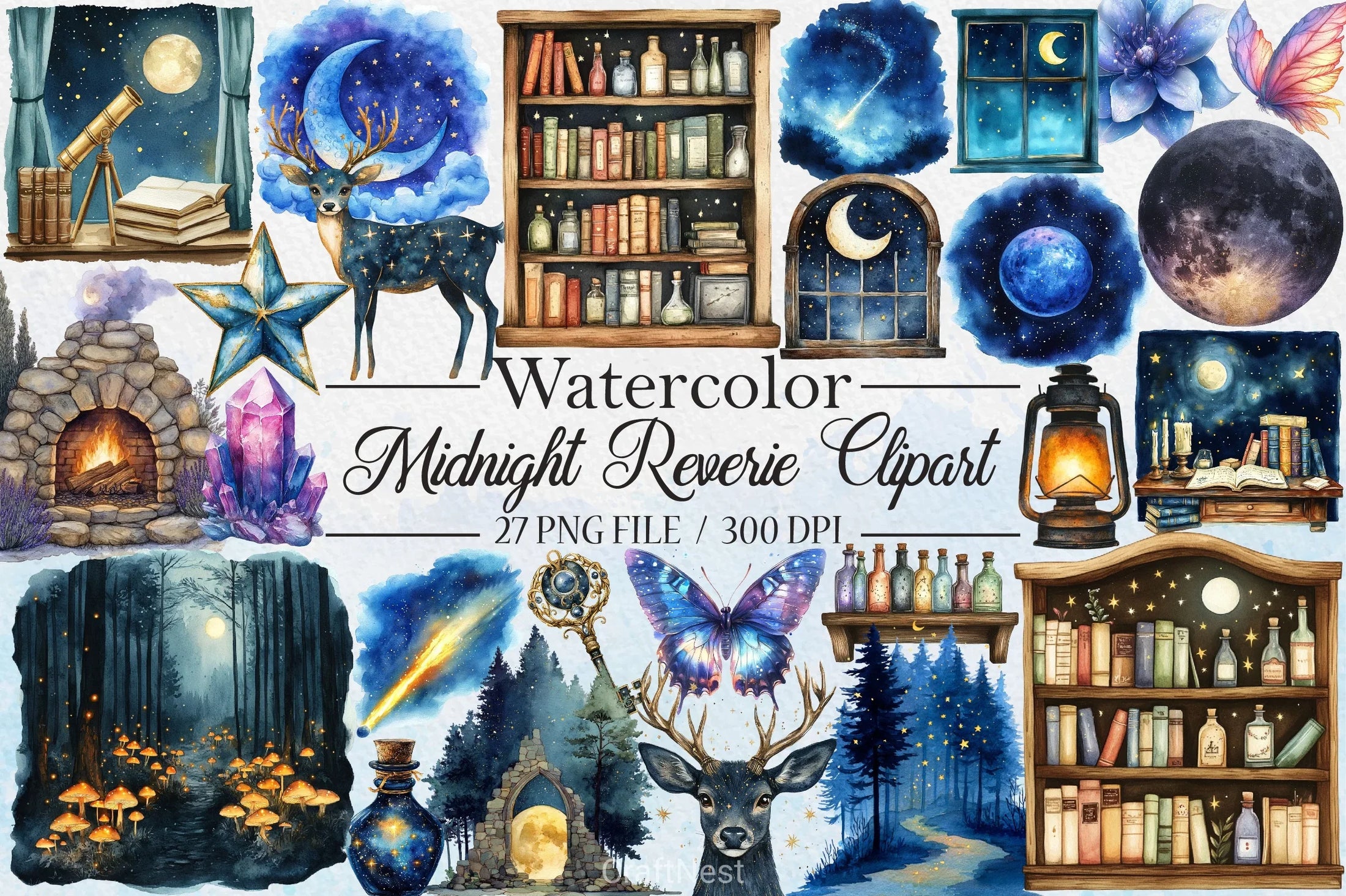 Art Nouveau Junk Journal Pages