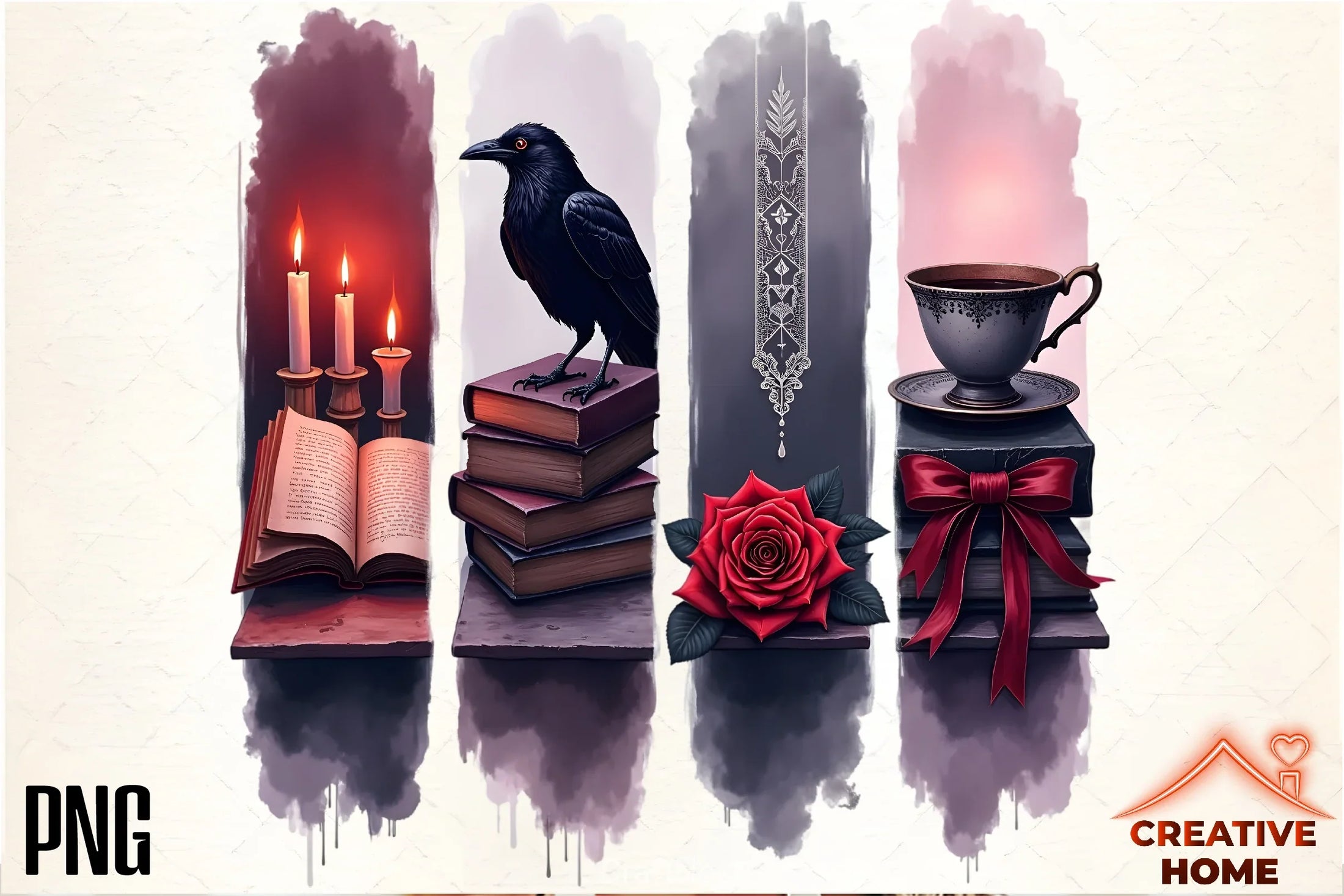 Art Nouveau Junk Journal Pages