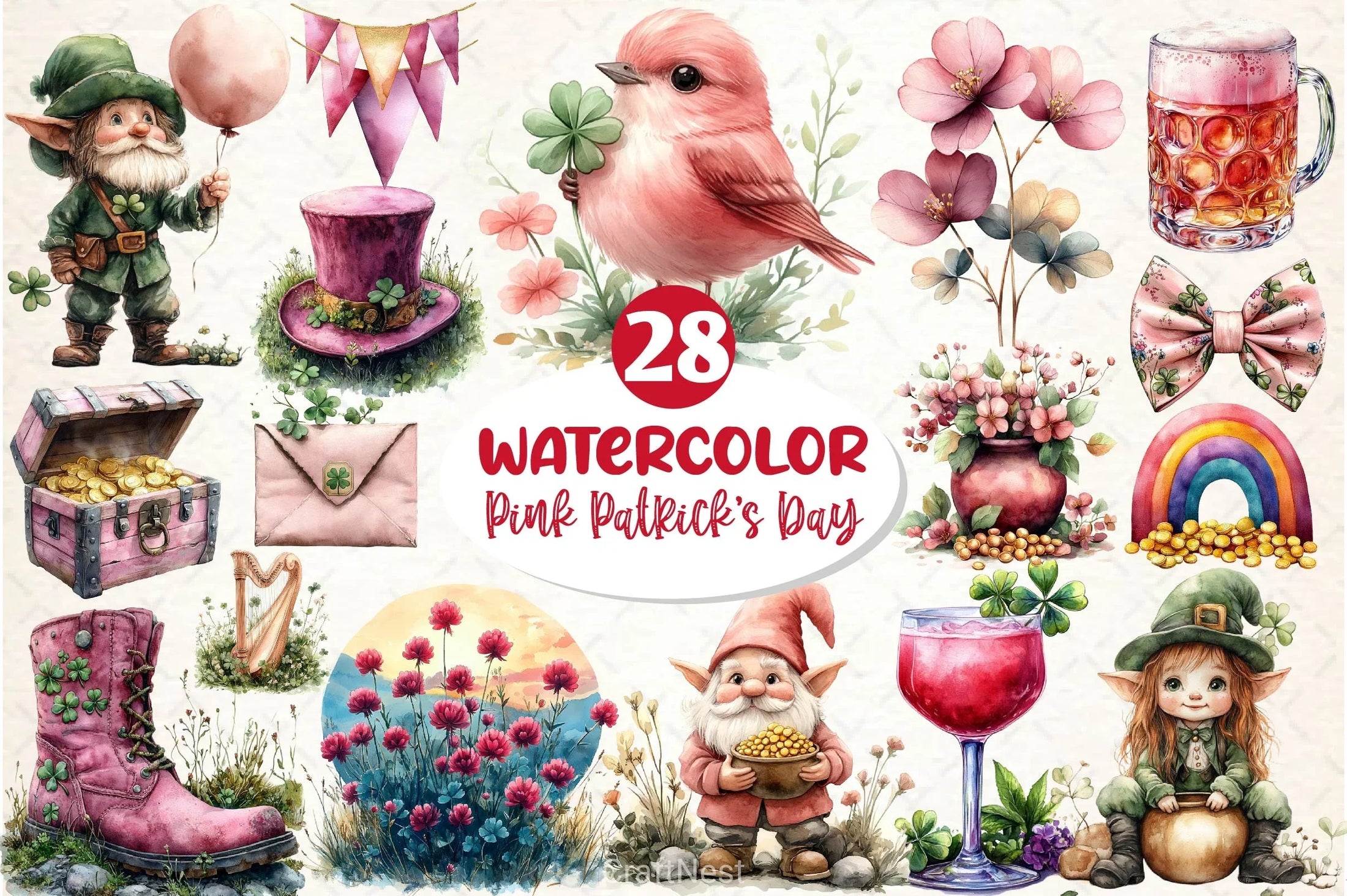 Art Nouveau Junk Journal Pages