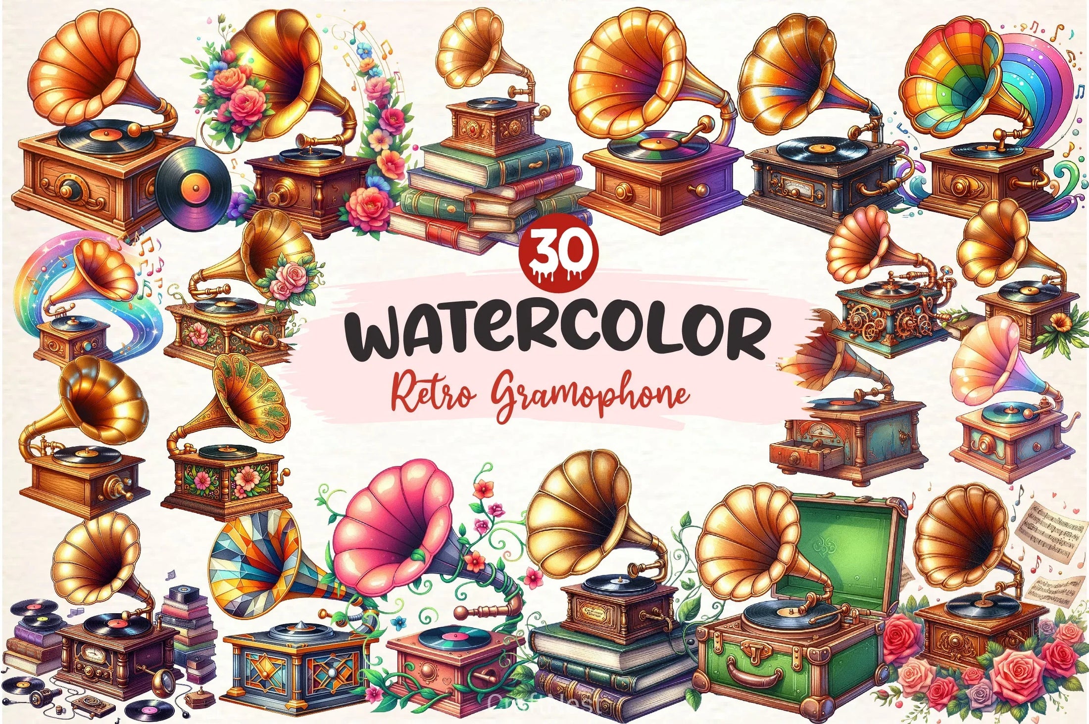 Art Nouveau Junk Journal Pages