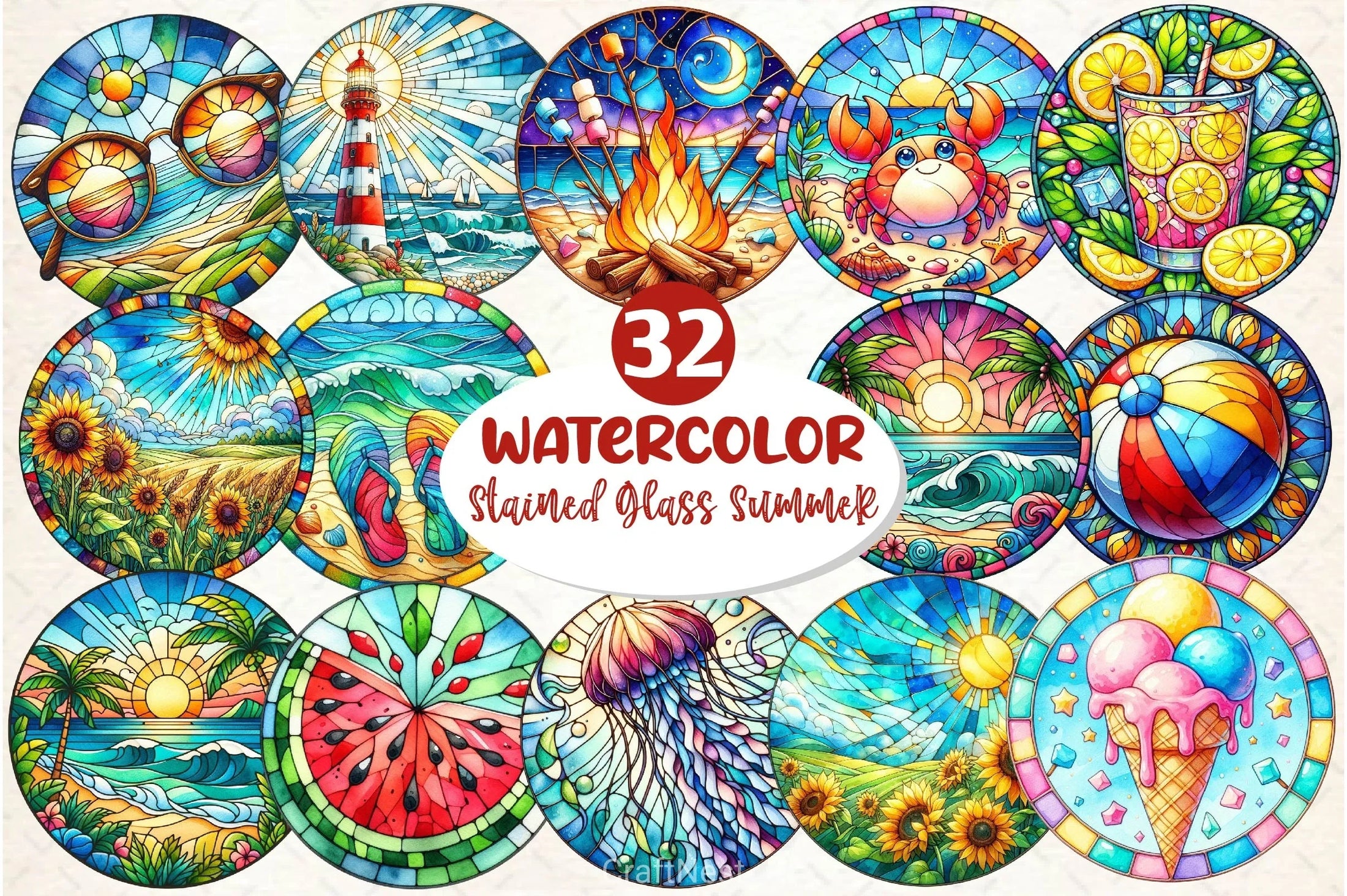 Art Nouveau Junk Journal Pages