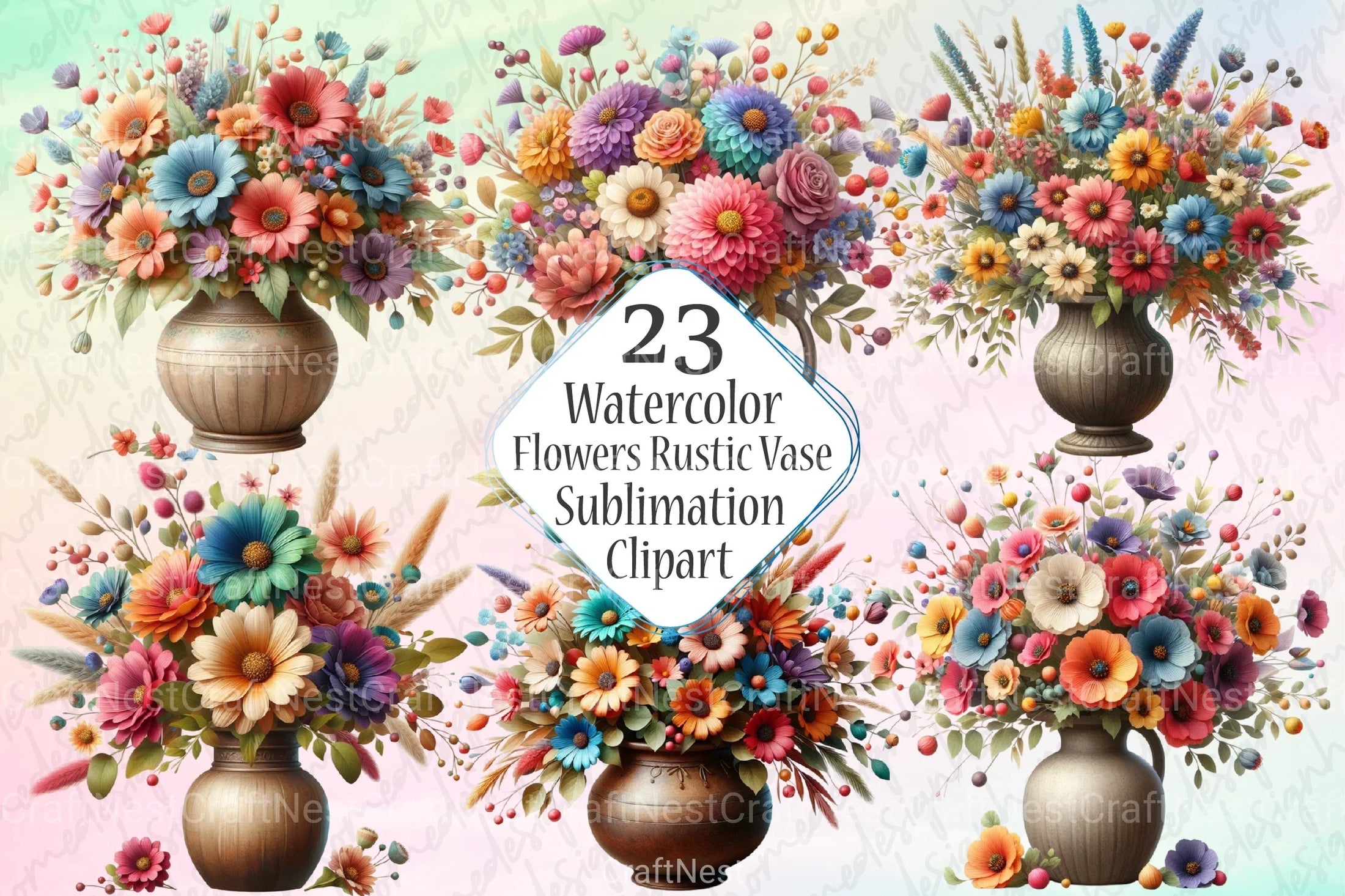 Art Nouveau Junk Journal Pages