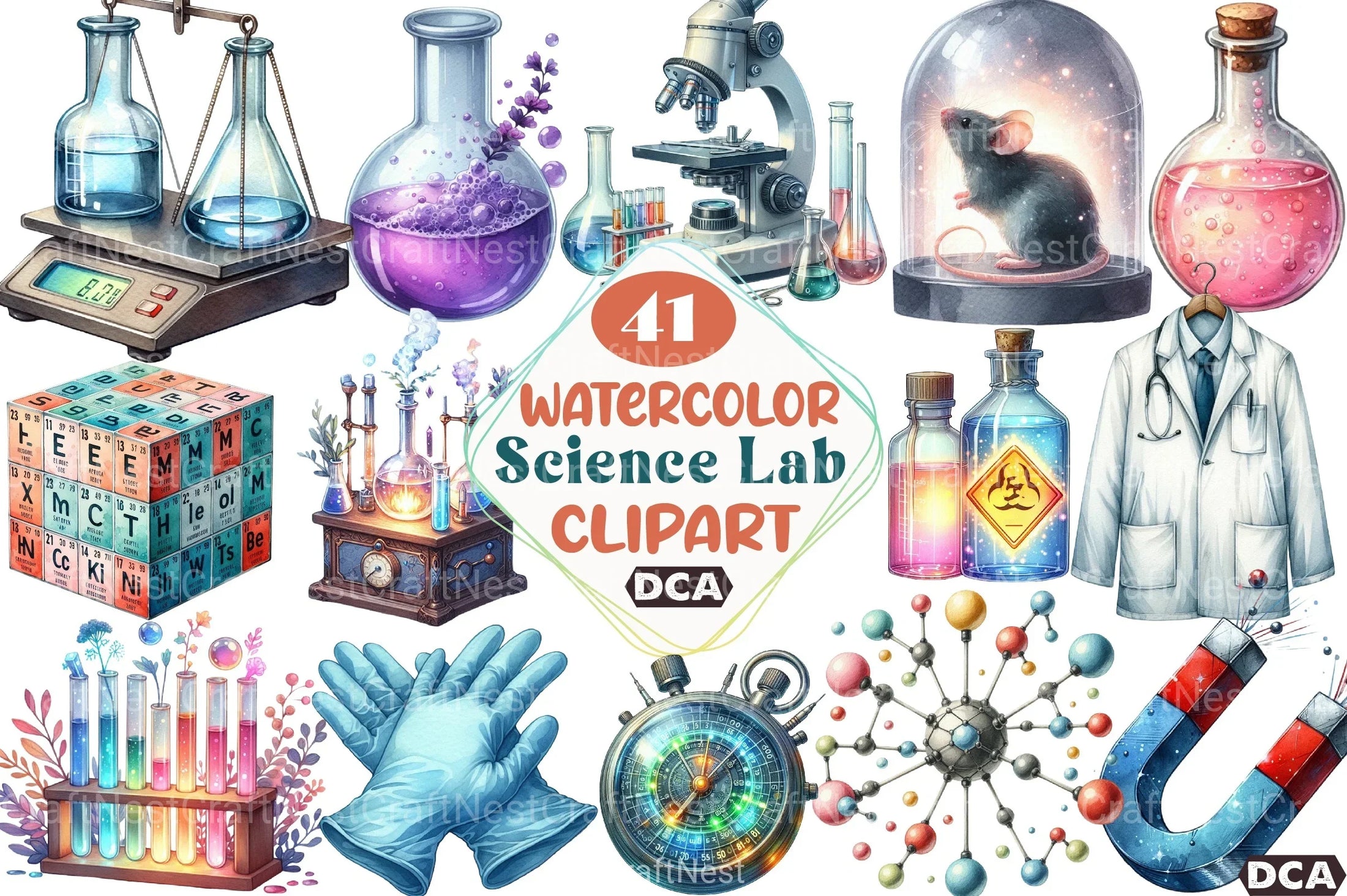 Art Nouveau Junk Journal Pages