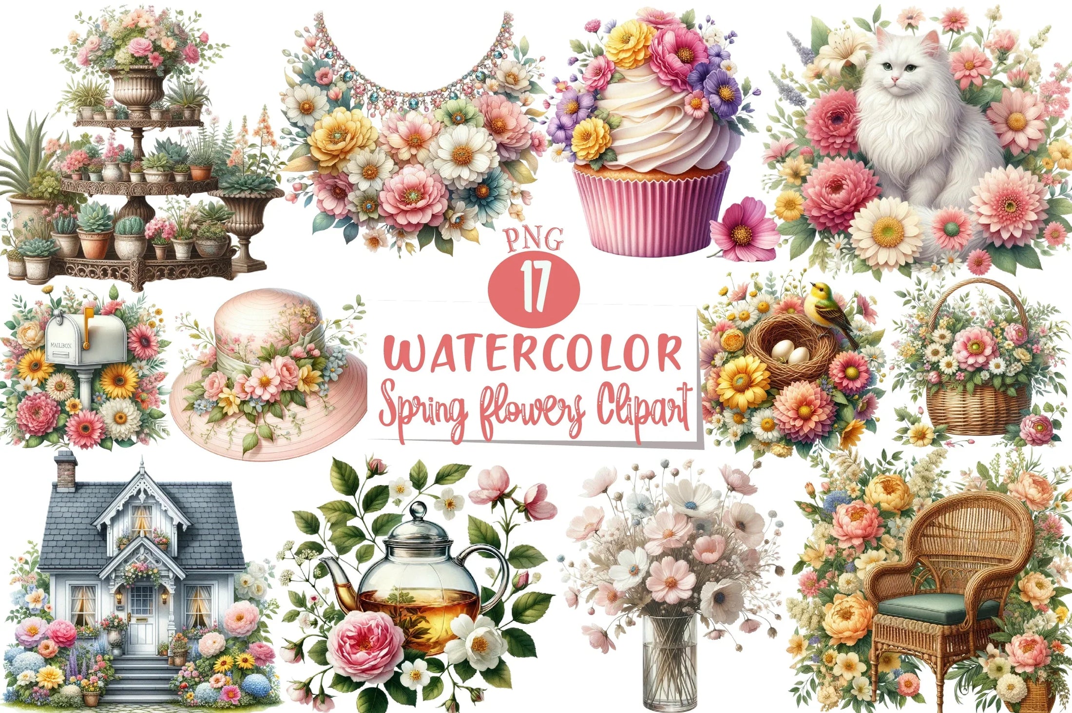 Art Nouveau Junk Journal Pages