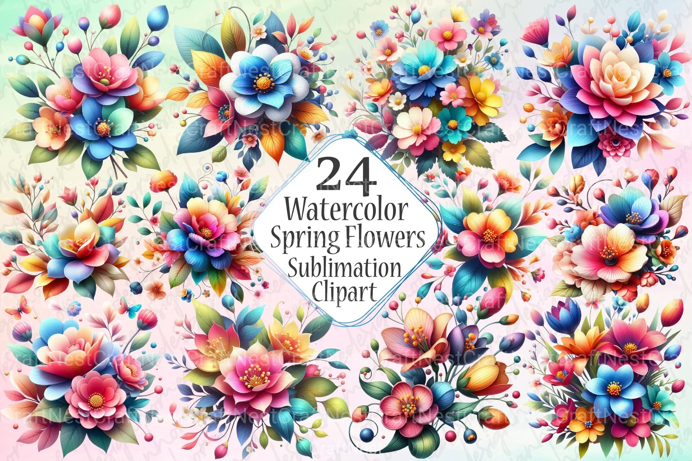 Art Nouveau Junk Journal Pages