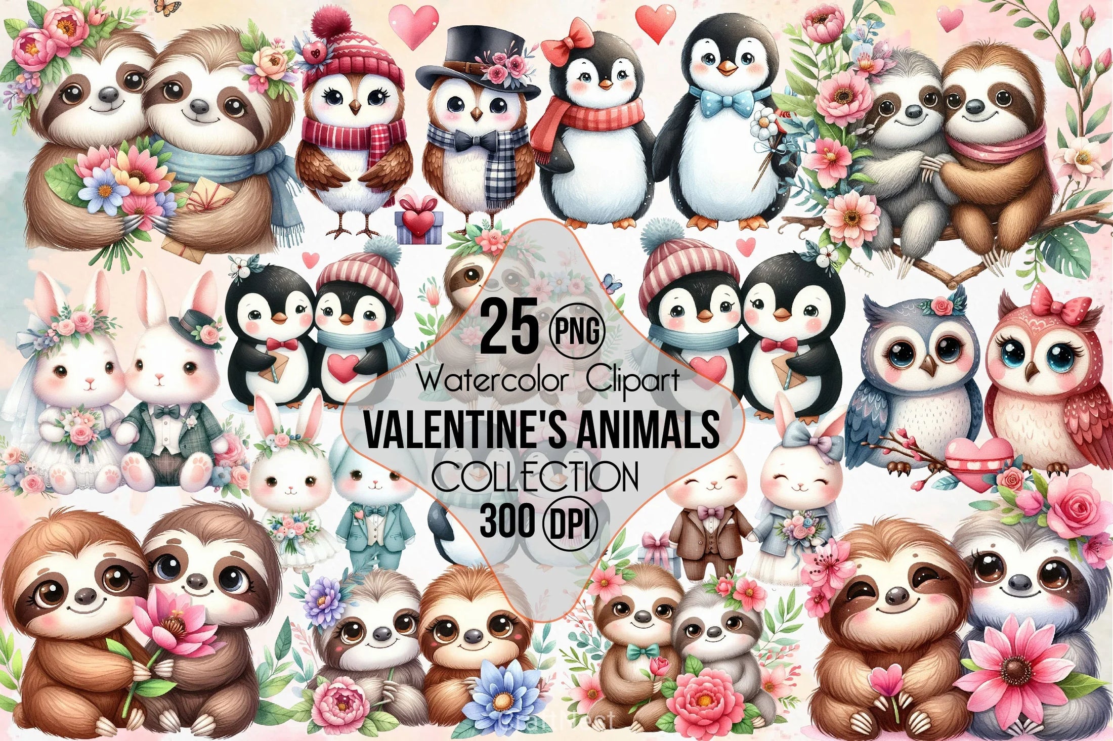 Art Nouveau Junk Journal Pages